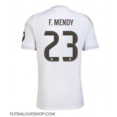Dres Real Madrid Ferland Mendy #23 Domáci 2025-26 Krátky Rukáv Dres Real Madrid Ferland Mendy #23 Domáci 2025-26 Krátky Rukáv